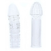 Комплект из 2 прозрачных насадок на пенис PENIS EXTENDER PACK - Dream Toys - в Томске купить с доставкой