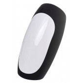 Черно-белый перезаряжаемый мастурбатор Erotist Hailstorm - Erotist Adult Toys - в Томске купить с доставкой