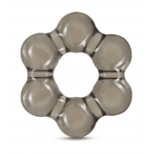 Дымчатое эрекционное кольцо Stay Hard Thick Bead Cock Ring - Blush Novelties - в Томске купить с доставкой