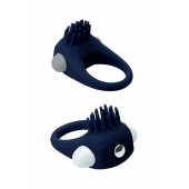 Синее эрекционное виброкольцо STIMU RING - Dream Toys - в Томске купить с доставкой