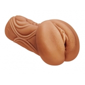 Кофейный мастурбатор-вагина Dumpling - Lola Games - в Томске купить с доставкой