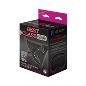 Черный пояс для насадок BEST CLASS STRAP - LOVETOY (А-Полимер) - купить с доставкой в Томске
