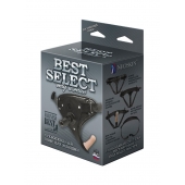 Пояс HARNESS BEST SELECT с вагинальной пробкой - LOVETOY (А-Полимер) - купить с доставкой в Томске