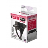 Черный пояс для насадок CLASS STRAP Restyling - LOVETOY (А-Полимер) - купить с доставкой в Томске