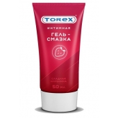 Смазка на водной основе TOREX  Сладкая клубника  - 50 мл. - Torex - купить с доставкой в Томске
