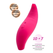 Ярко-розовый многофункциональный стимулятор клитора Blossy - JOS в Томске Ярко-розовый многофункциональный стимулятор клитора Blossy - JOS