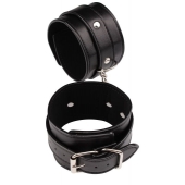 Черные оковы Classic Ankle Cuffs - Chisa - купить с доставкой в Томске