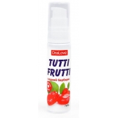 Гель-смазка Tutti-frutti со вкусом барбариса - 30 гр. - Биоритм - купить с доставкой в Томске
