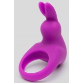 Фиолетовое эрекционное виброкольцо Happy Rabbit Cock Ring Kit - Happy Rabbit - в Томске купить с доставкой