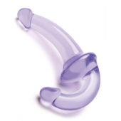 Фиолетовый безремневой страпон Strapless Strap-On - Lux Fetish - купить с доставкой в Томске
