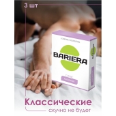 Классические презервативы Bariera Classic - 3 шт. - Bariera - купить с доставкой в Томске