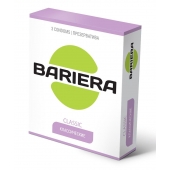 Классические презервативы Bariera Classic - 3 шт. - Bariera - купить с доставкой в Томске