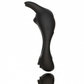 Черное эрекционное кольцо с двумя моторами Zeus Dual Vibe Cock Ring - FeelzToys - в Томске купить с доставкой