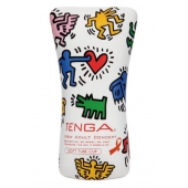 Мастурбатор-туба Keith Haring Soft Tube CUP - Tenga - в Томске купить с доставкой