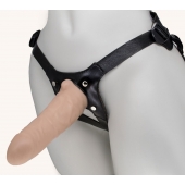 Пустотелый фаллопротез MEN STYLE - 17,5 см. - LOVETOY (А-Полимер) - купить с доставкой в Томске