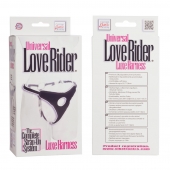 Трусы для страпона с универсальным креплением Universal Love Rider Luxe Harness - California Exotic Novelties - купить с доставкой в Томске