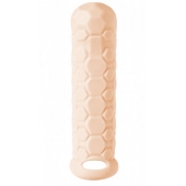 Телесный фаллоудлинитель Homme Long - 15,5 см. - Lola Games - в Томске купить с доставкой
