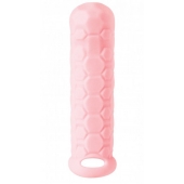 Розовый фаллоудлинитель Homme Long - 15,5 см. - Lola Games - в Томске купить с доставкой