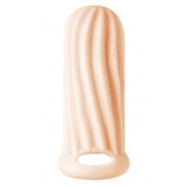 Телесный фаллоудлинитель Homme Wide - 11 см. - Lola Games - в Томске купить с доставкой