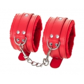 Красные оковы Anonymo из искусственной кожи - ToyFa - купить с доставкой в Томске