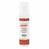 Разогревающее массажное масло  с ароматом клубники Gourmet Strawberry - 50 мл. - Exsens - купить с доставкой в Томске