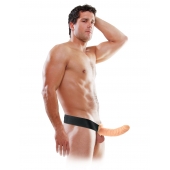 Полый страпон 8  Hollow Strap-On телесного цвета - 19 см. - Pipedream - купить с доставкой в Томске