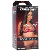 Мастурбатор-вагина Karlee Grey ULTRASKYN Pocket Pussy - Doc Johnson - в Томске купить с доставкой