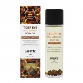 Органическое массажное масло TIGER EYE MACADAMIA - 100 мл. - Exsens - купить с доставкой в Томске