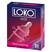 Стимулирующая насадка на пенис LOKO HOT с возбуждающим эффектом - Sitabella - в Томске купить с доставкой