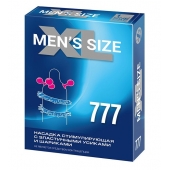 Стимулирующая насадка на пенис MEN SIZE 777 - Sitabella - в Томске купить с доставкой