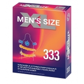Стимулирующая насадка на пенис MEN SIZE 333 - Sitabella - в Томске купить с доставкой