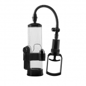 Прозрачная вакуумная помпа с вибрацией Vibrating Penis Pump - Dream Toys - в Томске купить с доставкой