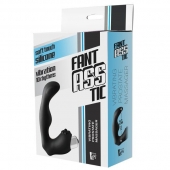 Черный вибромассажер простаты FantASStic Vibrating Prostate Massager - 11,3 см. - Dream Toys - в Томске купить с доставкой