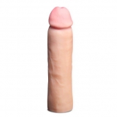 Телесная фаллическая насадка на пенис Magnum Xtender - 23 см. - Blush Novelties - в Томске купить с доставкой