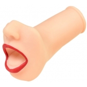 Мастурбатор-ротик с алыми губами - ToyFa - в Томске купить с доставкой