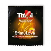Разогревающий гель-лубрикант Stimulove Light в одноразовой упаковке - 4 гр. - Биоритм - купить с доставкой в Томске