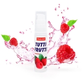 Гель-смазка Tutti-frutti с малиновым вкусом - 30 гр. - Биоритм - купить с доставкой в Томске