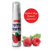 Гель-смазка Tutti-frutti с малиновым вкусом - 30 гр. - Биоритм - купить с доставкой в Томске