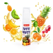 Гель-смазка Tutti-frutti со вкусом тропических фруктов - 30 гр. - Биоритм - купить с доставкой в Томске