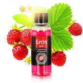 Массажное масло Eros fantasy с ароматом земляники - 50 мл. - Биоритм - купить с доставкой в Томске