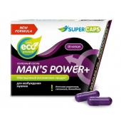 Возбуждающее средство для мужчин Mans Power plus - 10 капсул (0,35 гр.) +1 в подарок - SuperCaps - купить с доставкой в Томске