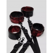 Изысканный набор фиксаций на кровати Reversible Under Mattress Restraint Set - Fifty Shades of Grey - купить с доставкой в Томске