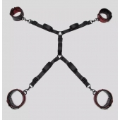 Изысканный набор фиксаций на кровати Reversible Under Mattress Restraint Set - Fifty Shades of Grey - купить с доставкой в Томске