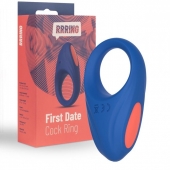 Синее эрекционное кольцо RRRING First Date Cock Ring - FeelzToys - в Томске купить с доставкой