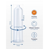Презервативы MY.SIZE размер 57 - 10 шт. - My.Size - купить с доставкой в Томске