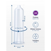 Презервативы MY.SIZE размер 69 - 10 шт. - My.Size - купить с доставкой в Томске