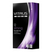 Презервативы с утолщённой стенкой VITALIS PREMIUM strong - 12 шт. - Vitalis - купить с доставкой в Томске