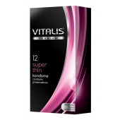 Ультратонкие презервативы VITALIS PREMIUM super thin - 12 шт. - Vitalis - купить с доставкой в Томске