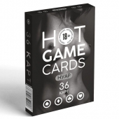 Игральные карты HOT GAME CARDS НУАР - 36 шт. - Сима-Ленд - купить с доставкой в Томске