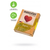 Экологически чистые презервативы Masculan Organic - 3 шт. - Masculan - купить с доставкой в Томске